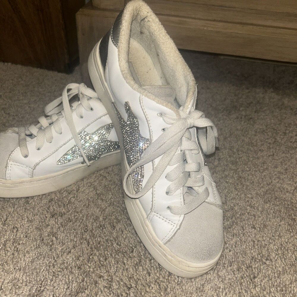 Steve Madden Women's Rezume Sneaker Rhinestone size 7